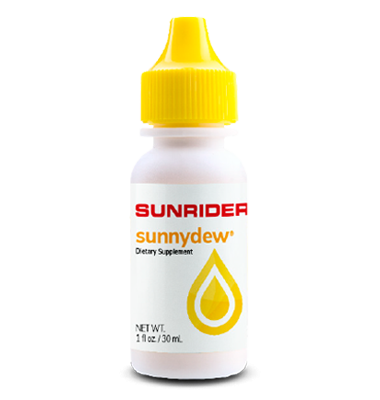 Sunrider SunnyDew - Sztévia alapú édesítő cseppek
