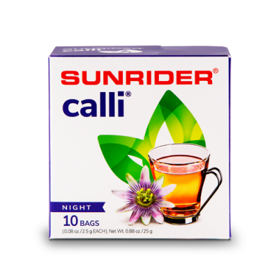 Sunrider Calli Éjszakai - Tea a nyugodt éjszakáért
