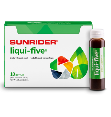 Sunrider Liqui Five - Az öt szervrendszer szuperkoncentrált védelmezője